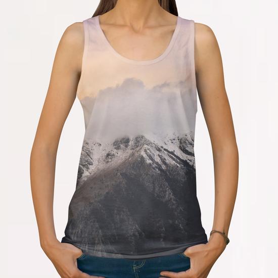 Mountains in the background XX All Over Print Tanks by Salvatore Russolillo