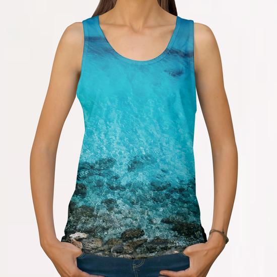 The Sea II All Over Print Tanks by Salvatore Russolillo