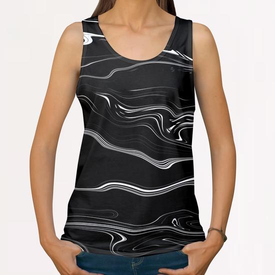 Black & White 15 All Over Print Tanks by hannzoll