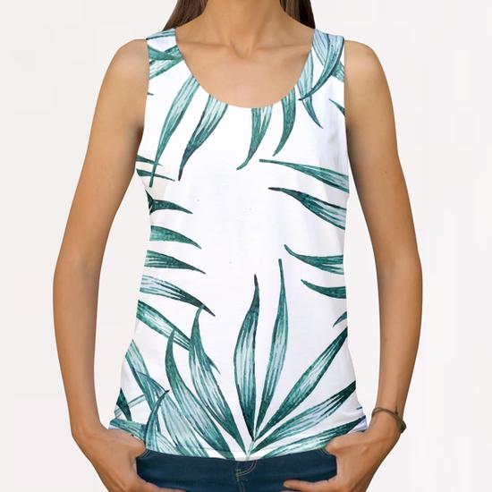 Island Life All Over Print Tanks by Uma Gokhale