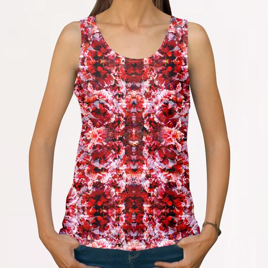 Spring exploit floral pattern All Over Print Tanks by rodric valls