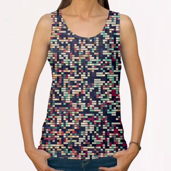 Pixelmania III All Over Print Tanks by Metron