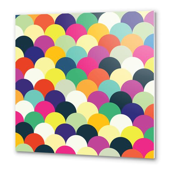 Colorful Circles  Metal prints by Amir Faysal