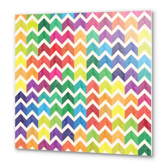 Lovely Chevron #3 Metal prints by Amir Faysal