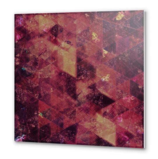 Abstract GEO X 0.16 Metal prints by Amir Faysal