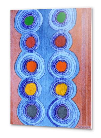 Traffic Lights  Metal prints by Heidi Capitaine