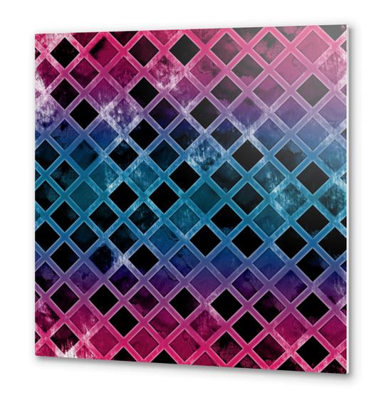 Abstract GEO X 0.5 Metal prints by Amir Faysal