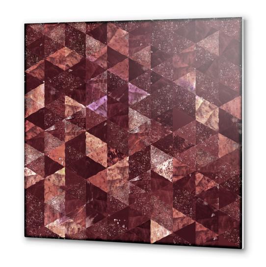 Abstract GEO X 0.11 Metal prints by Amir Faysal