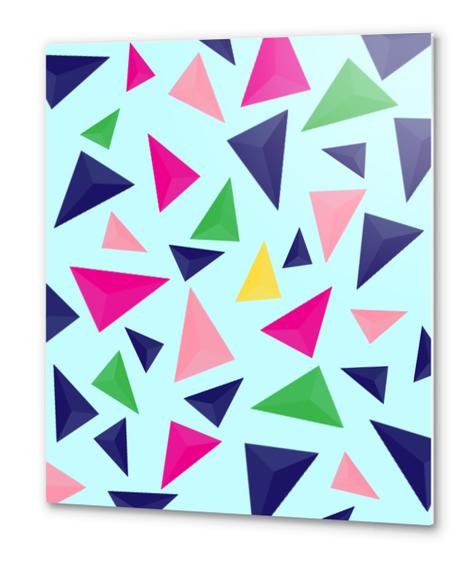 Lovely Geometric Background X 0.5 Metal prints by Amir Faysal