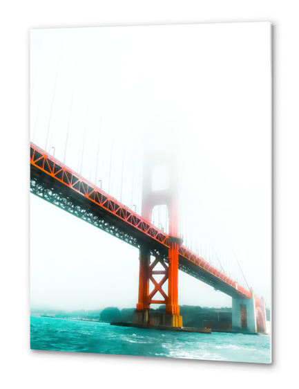 famous bridge at Golden Gate Bridge, San Francisco, USA Metal prints by Timmy333