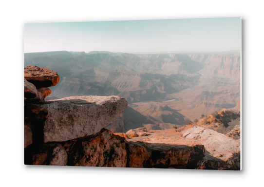 Desert view in summer at Grand Canyon national park USA Metal prints by Timmy333