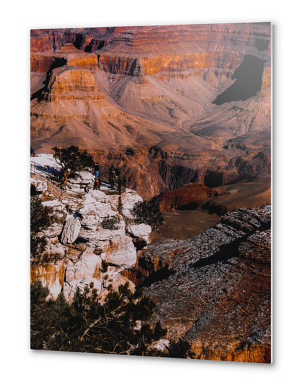 Desert landscape view at Grand Canyon national park, Arizona, USA Metal prints by Timmy333