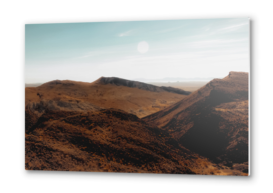 Desert mountain at Red Rock Canyon State Park California USA Metal prints by Timmy333