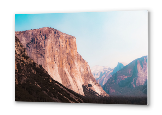 mountains at Yosemite national park California USA Metal prints by Timmy333