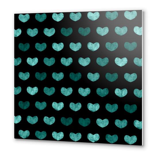 Cute Hearts #3 Metal prints by Amir Faysal