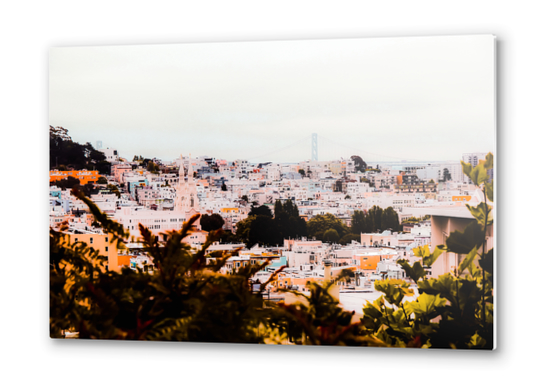 cityscape at San Francisco, California, USA Metal prints by Timmy333