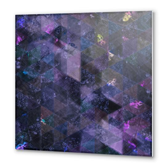 Abstract Geometric Background Metal prints by Amir Faysal