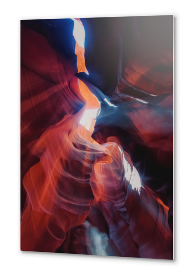 beautiful sandstone texture abstract at Antelope Canyon Arizona USA Metal prints by Timmy333