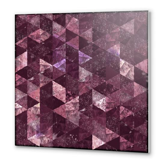 Abstract Geometric Background #8 Metal prints by Amir Faysal