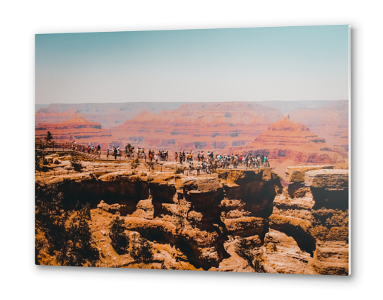 Desert mountain view at Grand Canyon national park Arizona USA Metal prints by Timmy333