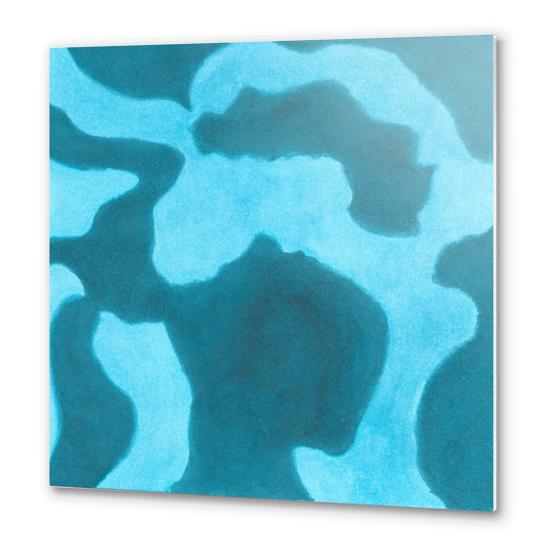 Blue Rising Metal prints by ShinyJill