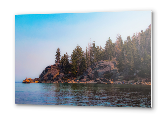 beautiful scenic at Emerald bay Lake Tahoe California USA Metal prints by Timmy333