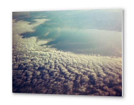 Clouds from plane Metal prints by Salvatore Russolillo