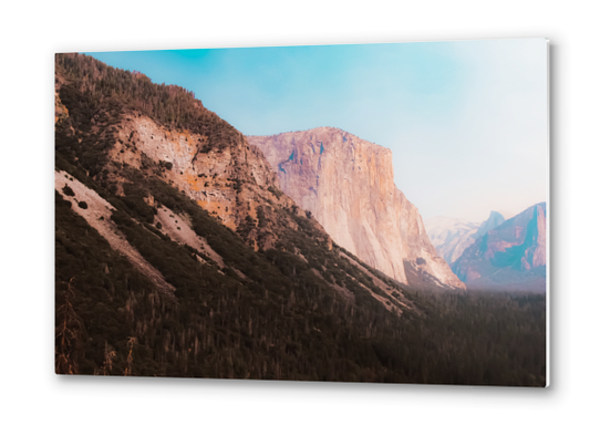 mountain view at Yosemite national park California USA Metal prints by Timmy333