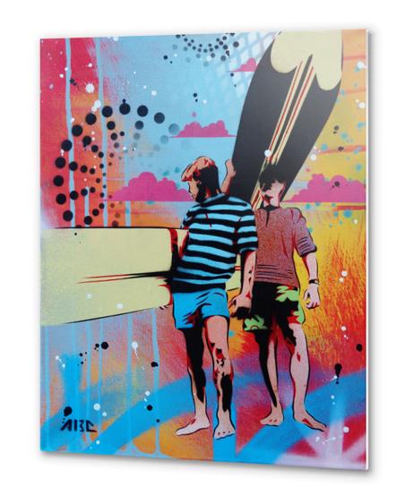 Surf Style- Endless Summer Metal prints by AbcArtAttack