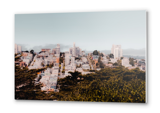 City view with blue sky at San Francisco California USA Metal prints by Timmy333