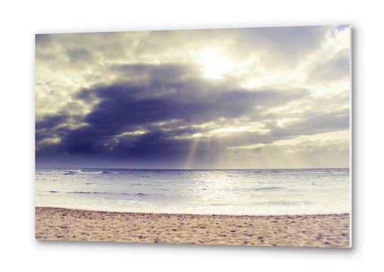 summer beach at Kauai, Hawaii, USA Metal prints by Timmy333