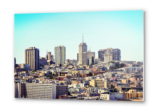 Buildings at San Francisco, USA Metal prints by Timmy333