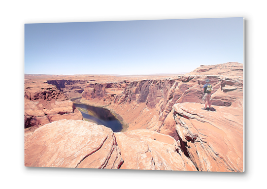 enjoy the view of  the Horseshoe Bend,USA Metal prints by Timmy333