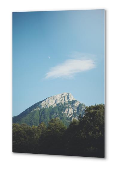 Mountains in the background VIII Metal prints by Salvatore Russolillo