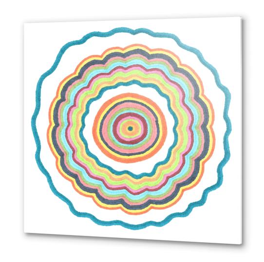 Round and Round Metal prints by ShinyJill