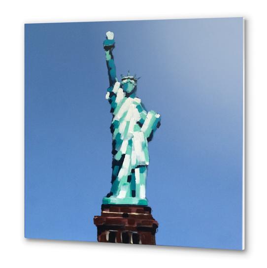 NEW YORK Metal prints by PASQUY