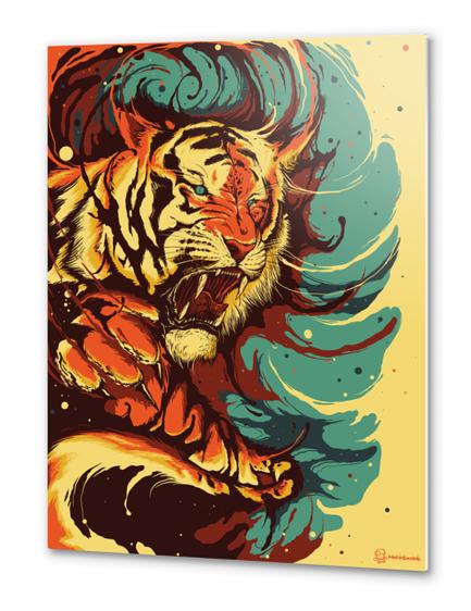 TIgers eyes Metal prints by MindkillerINK