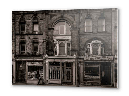 Books and Bistros and Butchers No 3 Metal prints by The Learning Curve Photography