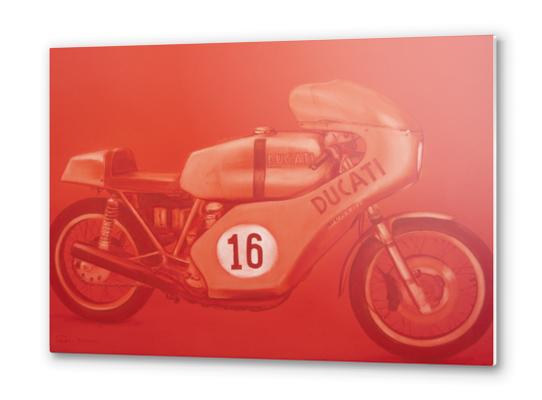 Ducati Legend Metal prints by di-tommaso