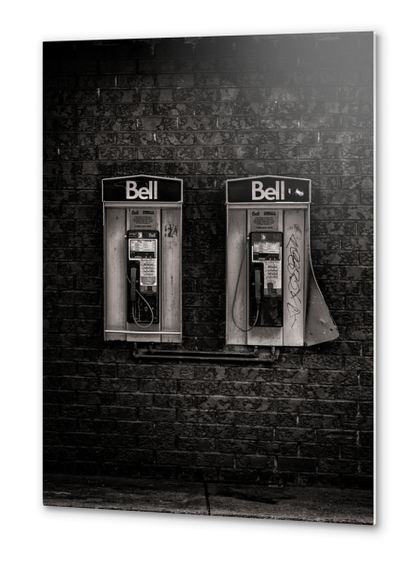 Phone Booth No 19 Metal prints by The Learning Curve Photography