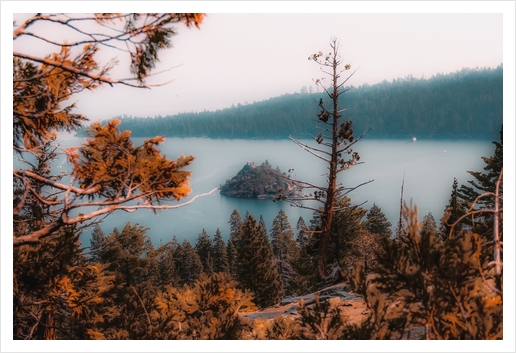 At Emerald Bay Lake Tahoe California USA Art Print by Timmy333