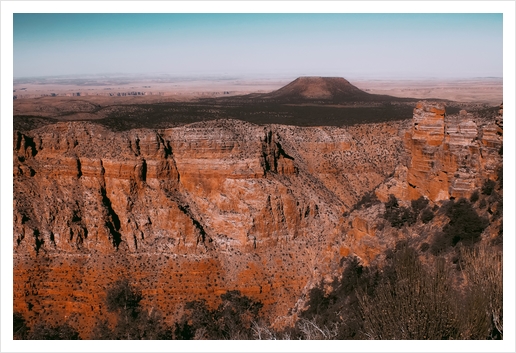 Desert scenery at Grand Canyon national park USA Art Print by Timmy333