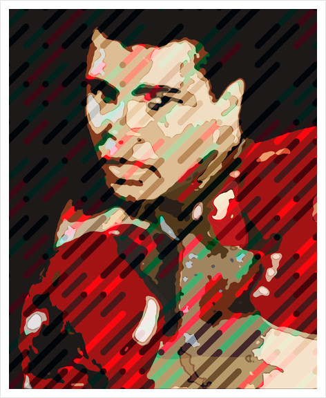 Mythic Ali Art Print by Malixx