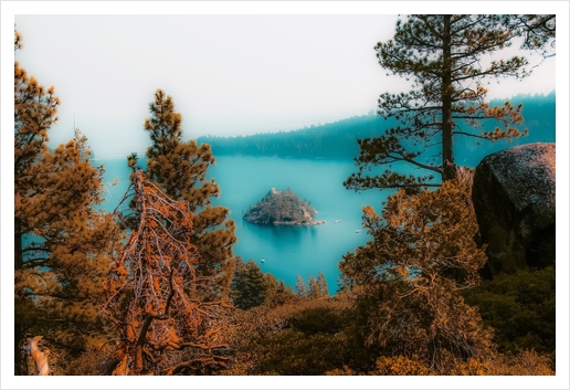 At Emerald Bay Lake Tahoe California USA Art Print by Timmy333