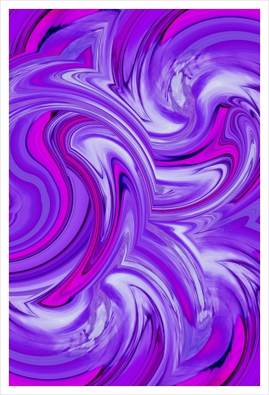 purple and pink spiral painting texture abstract background Art Print by Timmy333