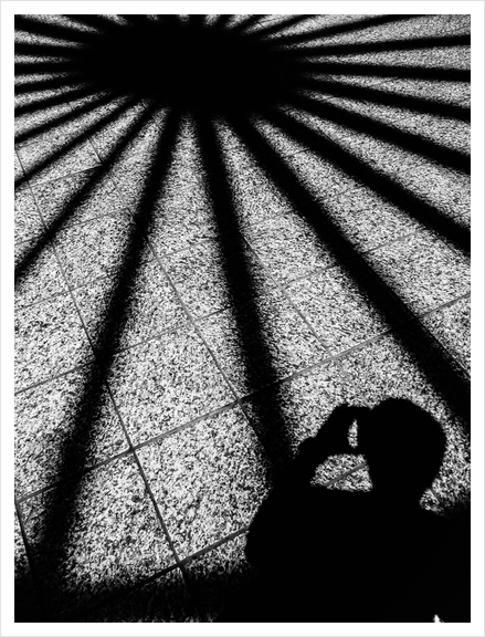 light and shadow in black and white Art Print by Timmy333