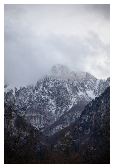 Mountains in the background XII Art Print by Salvatore Russolillo