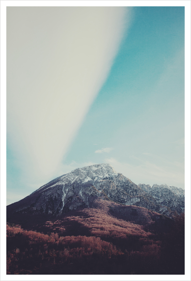 Mountains in the background XIII Art Print by Salvatore Russolillo