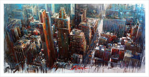 NEX YORK Art Print by Vantame