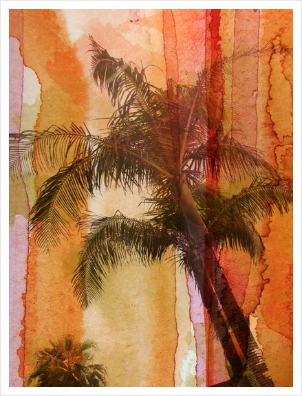 Palm Tree Art Print by Irena Orlov